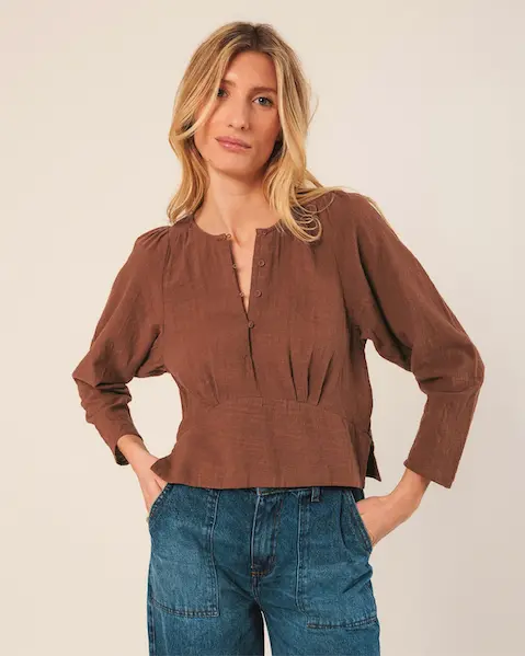 Indi Crepe Cotton Blouse