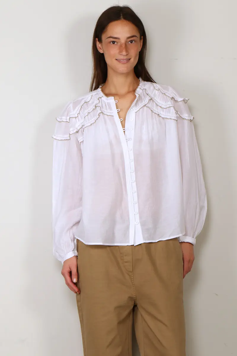 Isabel Marant - Blouse - Christa - White