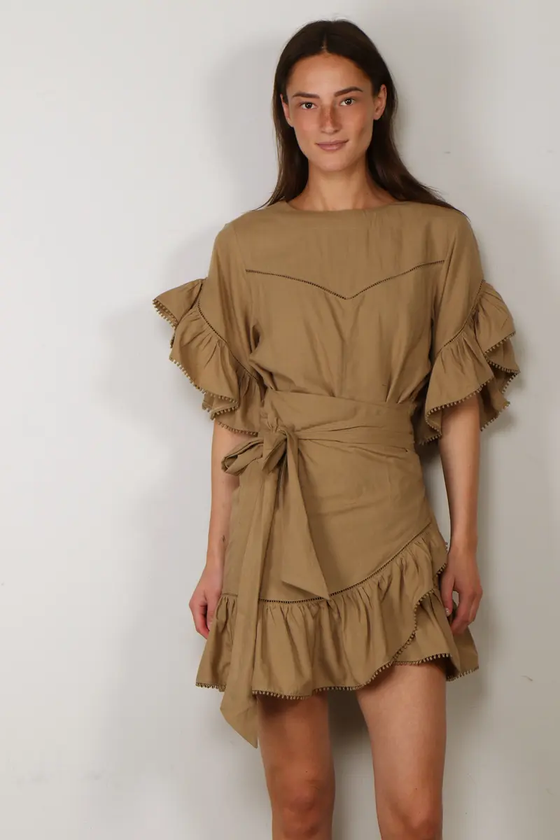 Isabel Marant - Jurk - Melicia - Light Bronze