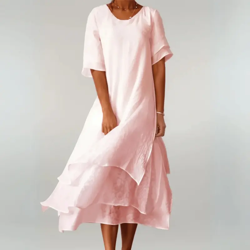 Isilde™ | Elegant Cotton Maxi Dress