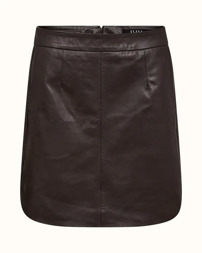 Ivy Kylie Leather Mini Skirt