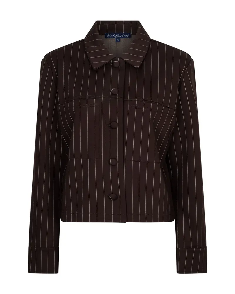 Jacket Punta Pinstripe Espress