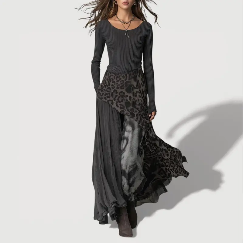 JADAH – FLOWING MAXI DRESS