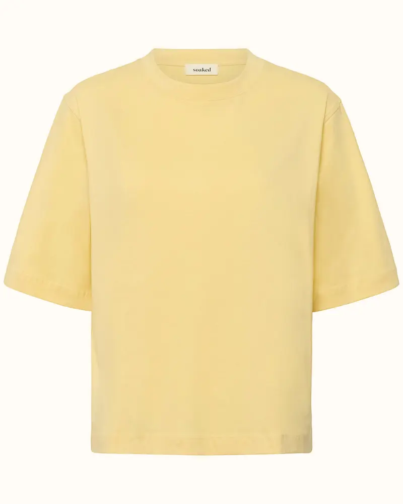 Jina Basic Tee - Reed Yellow