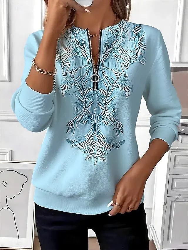 Johanna – Sweater with Zipper