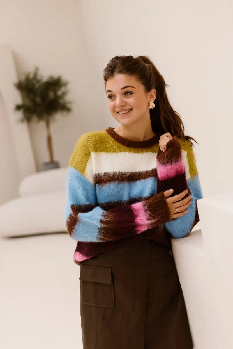 Jula sweater multicolor