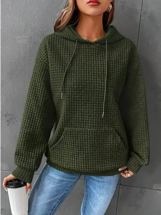 Kasey – wygodna damska bluza z kapturem – zima