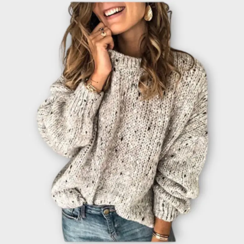 Katharina | Damen Strickjacke im Vintage-Stil für Herbst
