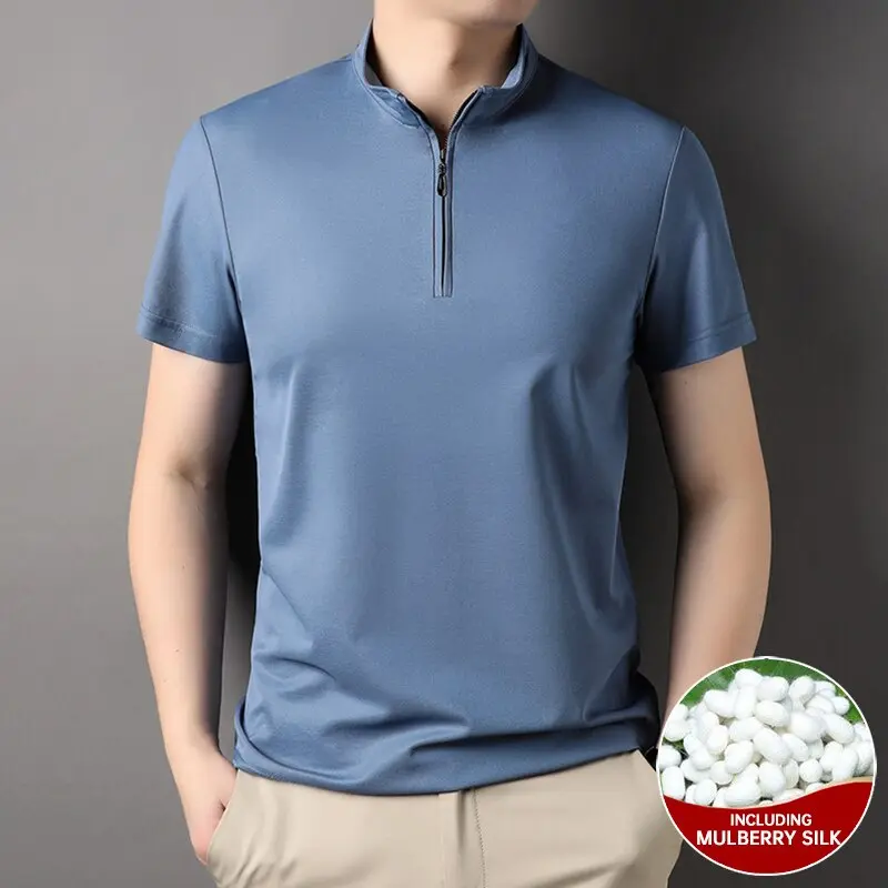Keanu Reißverschluss Shirt | Ideal für Frühling und Sommer