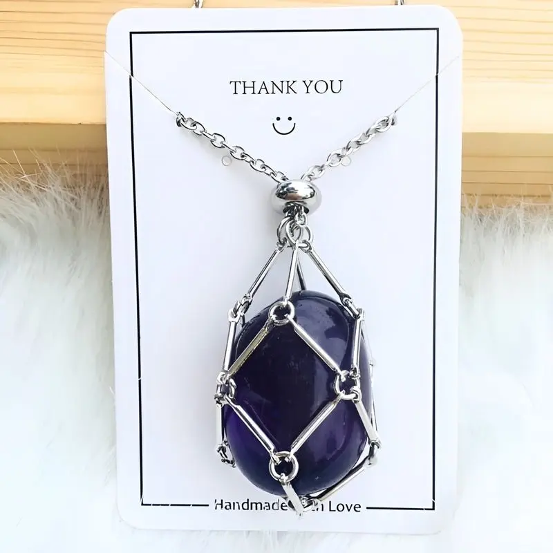 Kette mit Kristallhalter Anhänger | Shop Nory