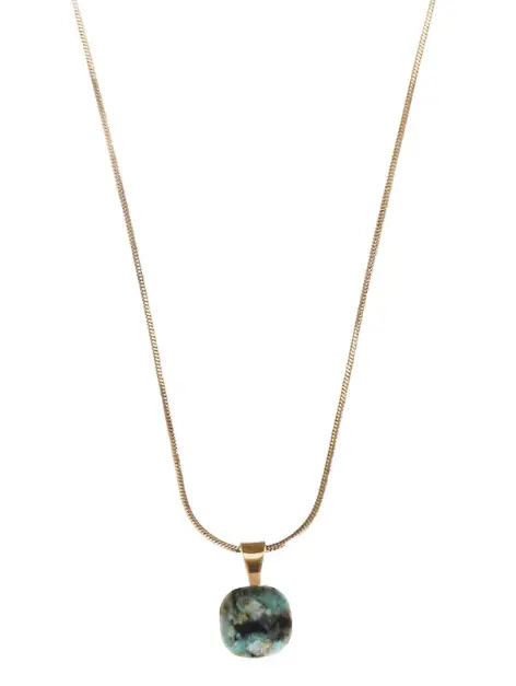 Ketting Gioielli groen/zwarte mix