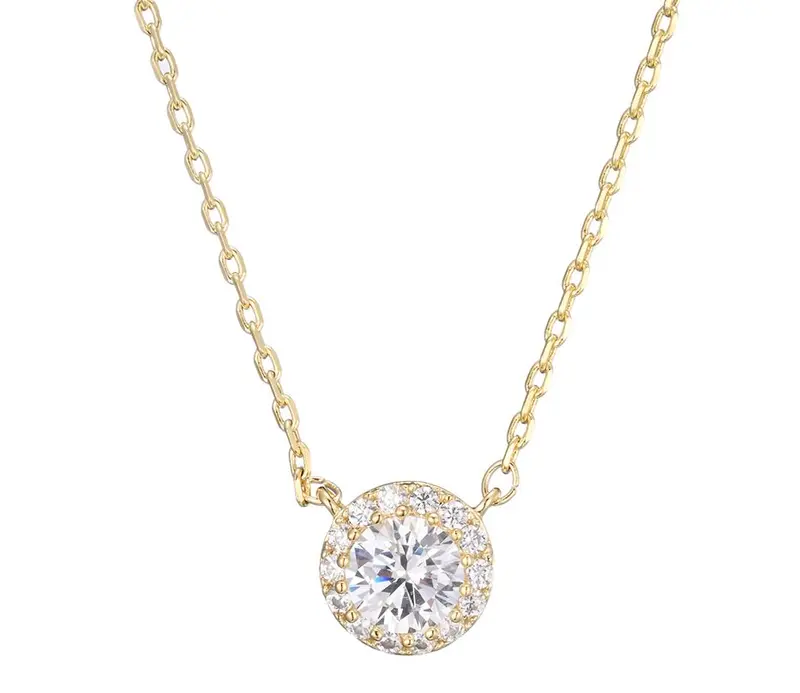 Ketting gouden steen - small
