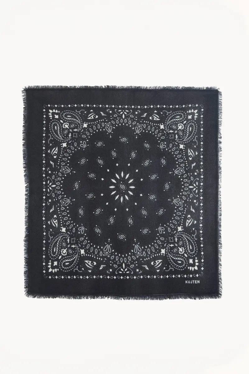 Kujten - Bandana - Hachiko Bico - Noir Blanc