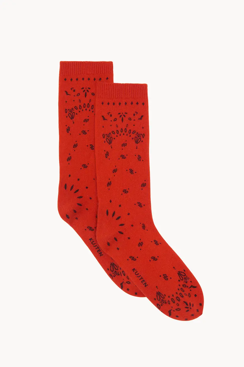 Kujten - Sokken - Sig Bandana -Orange Rosso