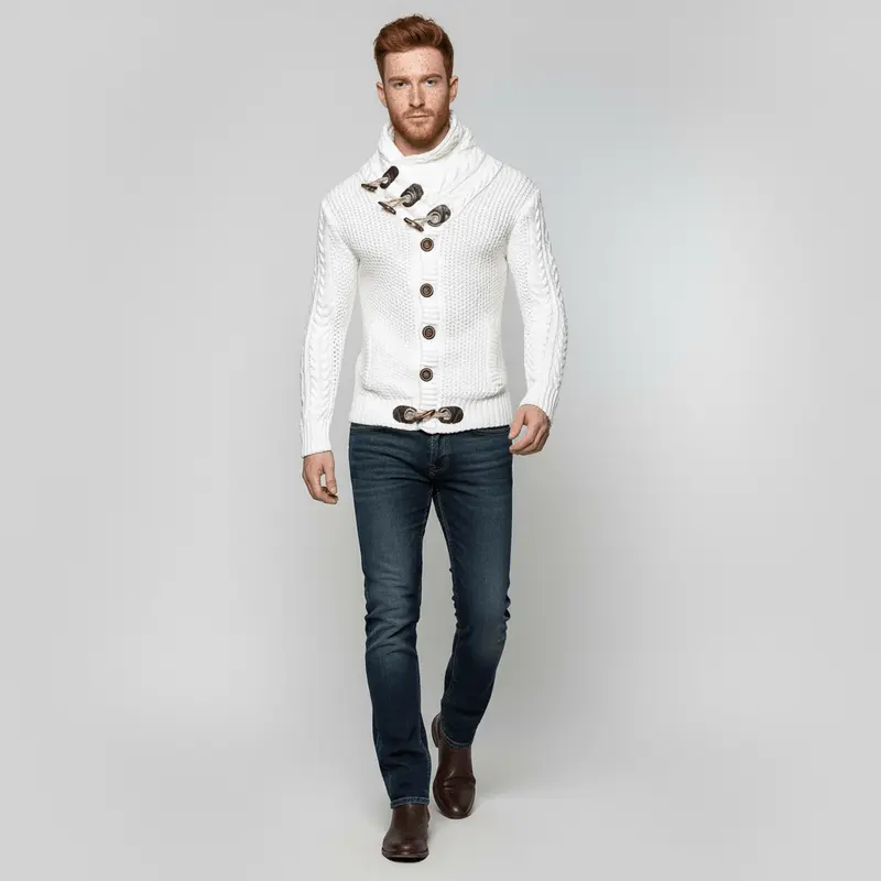 Lässiger Grobstrick-Cardigan - Ferdinand