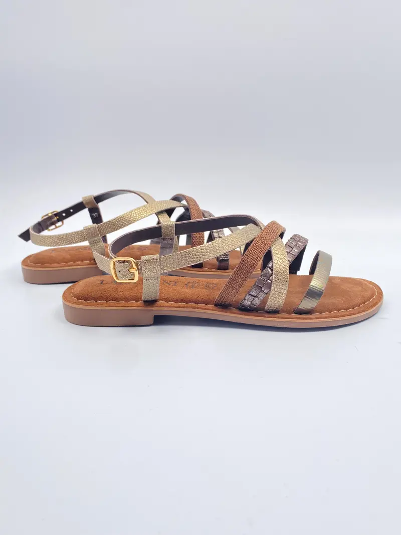 Lazamani sandalen 75888 brown