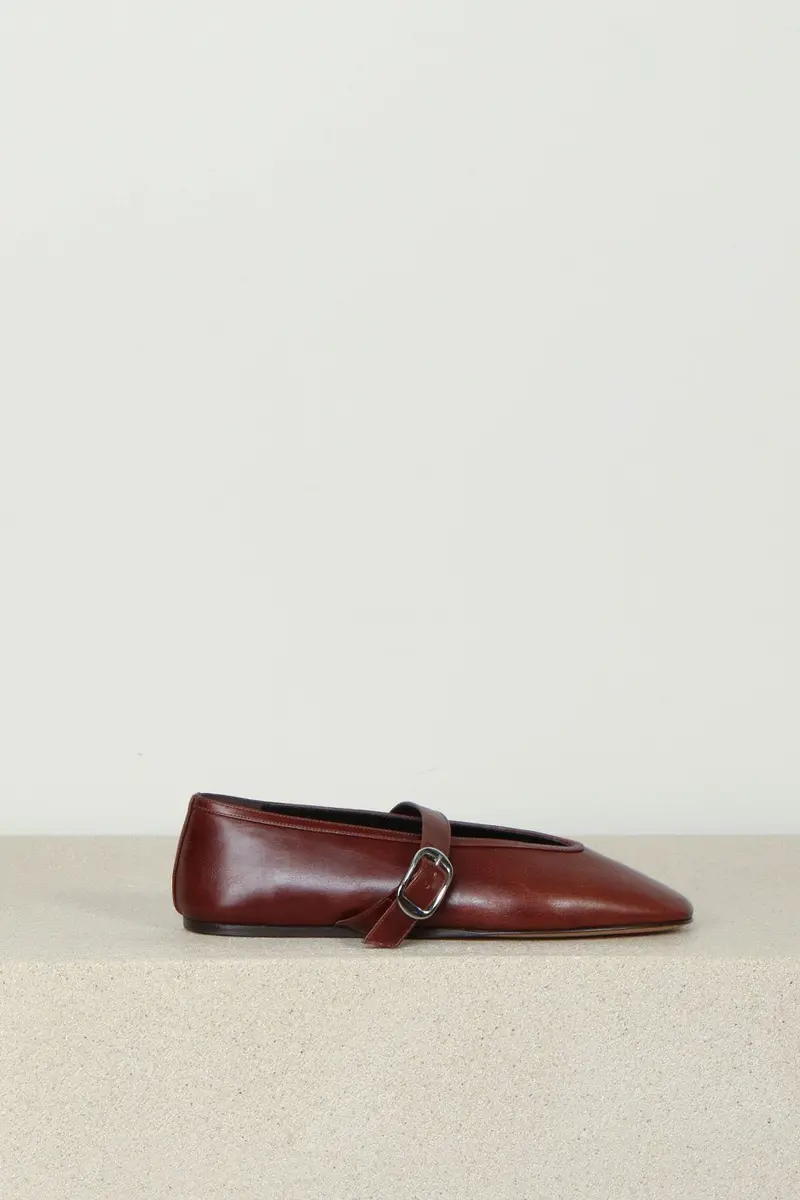 Le Monde Béryl - Ballerina's - Stella Slipper - Brown