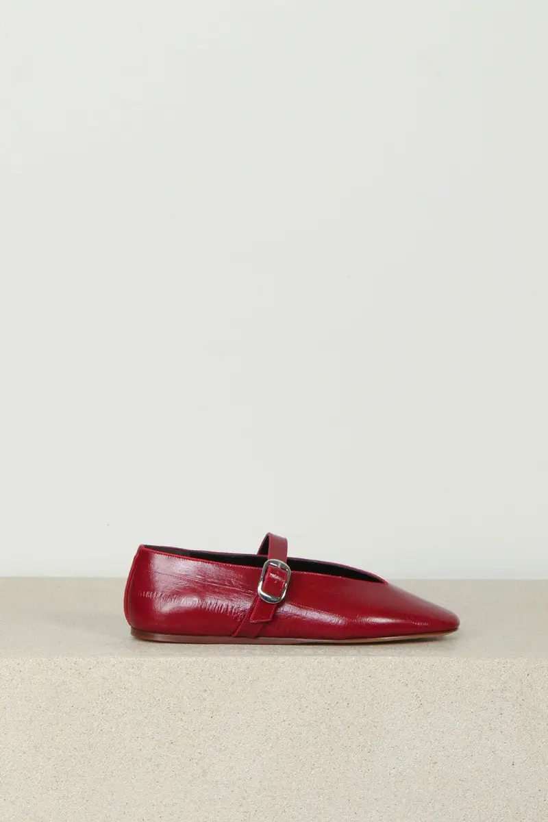 Le Monde Béryl - Ballerina's - Stella Slipper - Oxblood