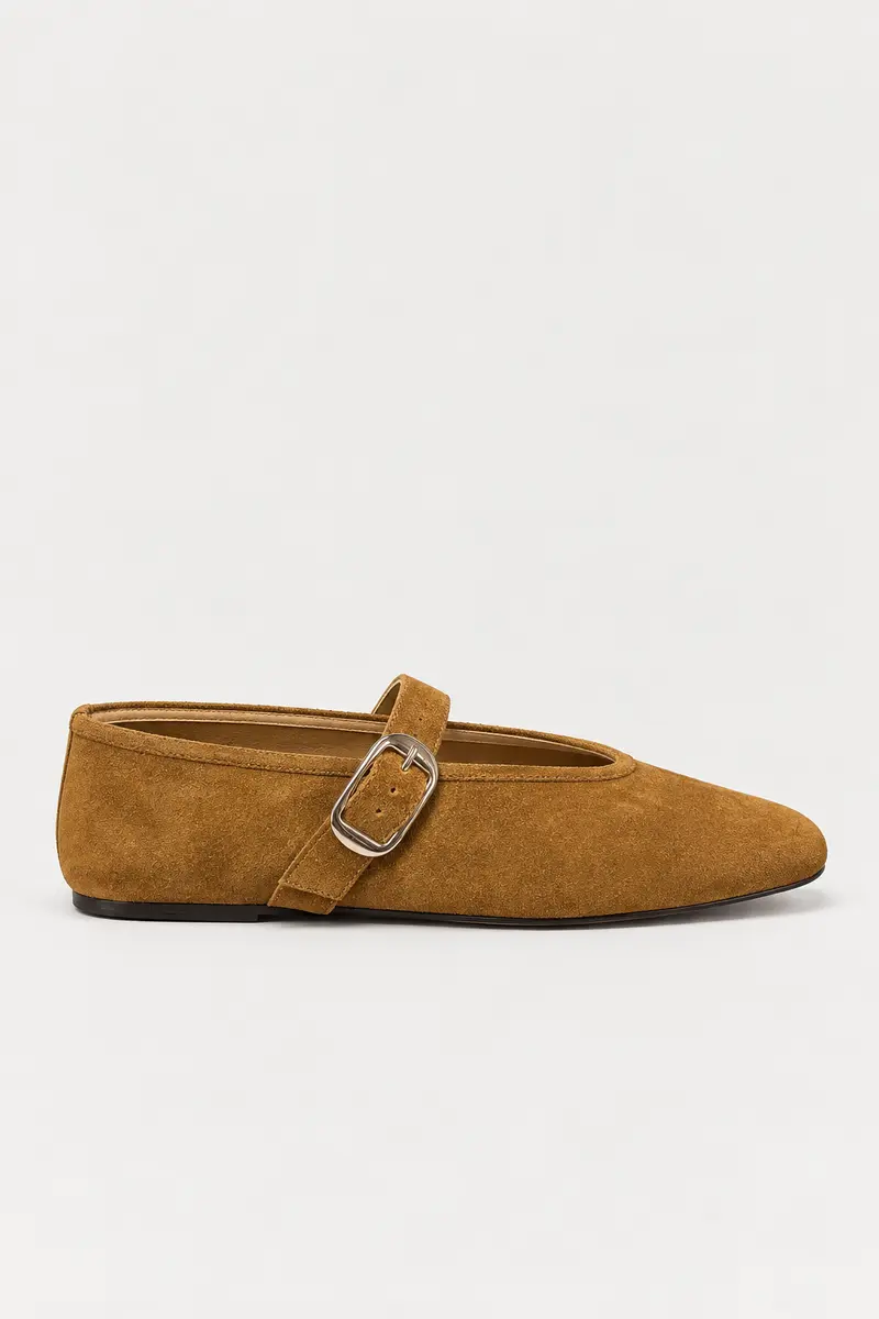 Le Monde Béryl - Ballerina's - Stella Slipper - Taupe