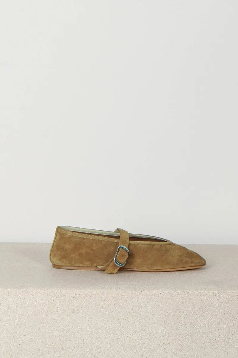 Le Monde Béryl - Ballerina's - Stella Slipper - Taupe