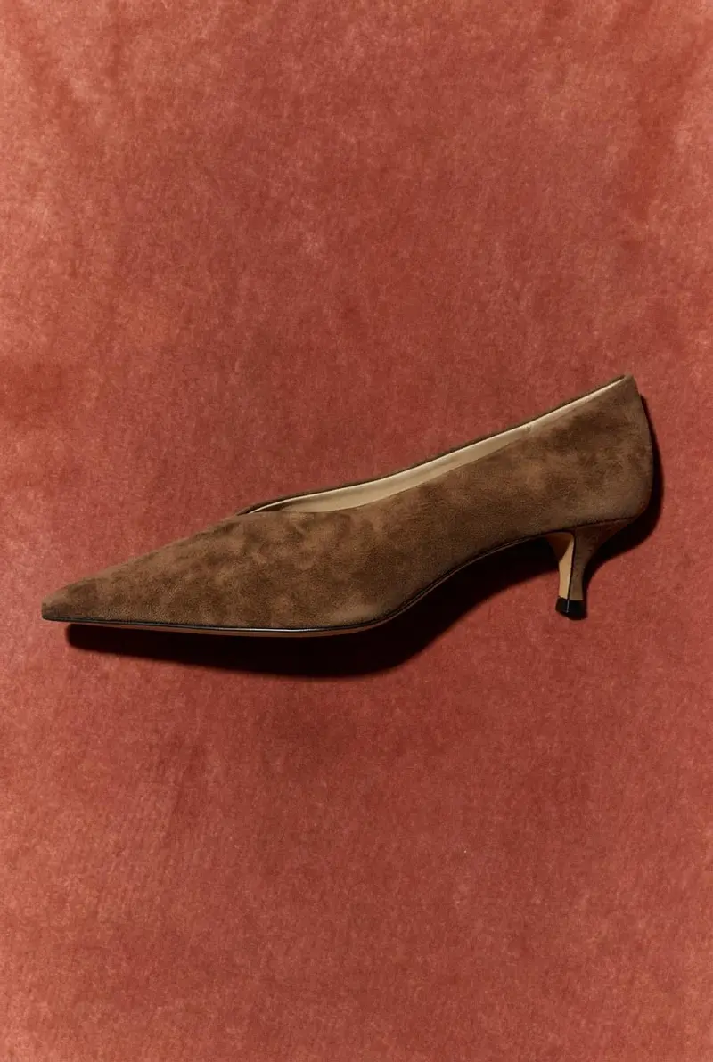 Le Monde Béryl - Sandalen - Babouche Kitten Heel - Mokka
