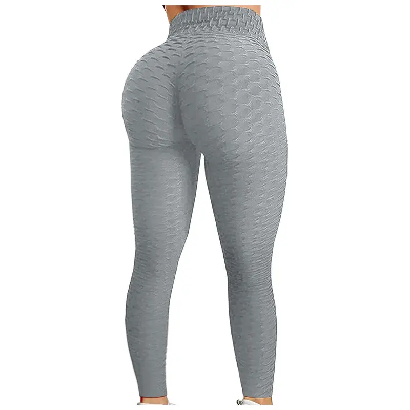 Legginsy sportowe damskie push up wysoki stan modelujące fitness