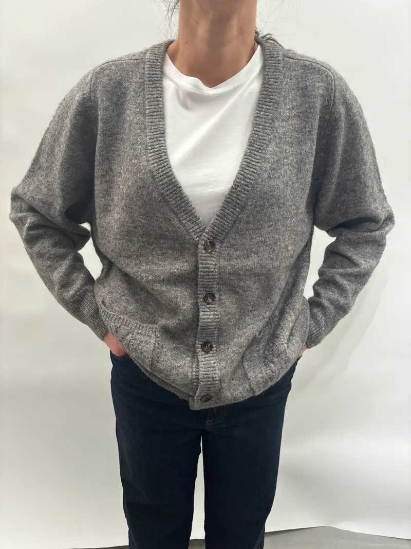 Leon & Harper vest monaco grey