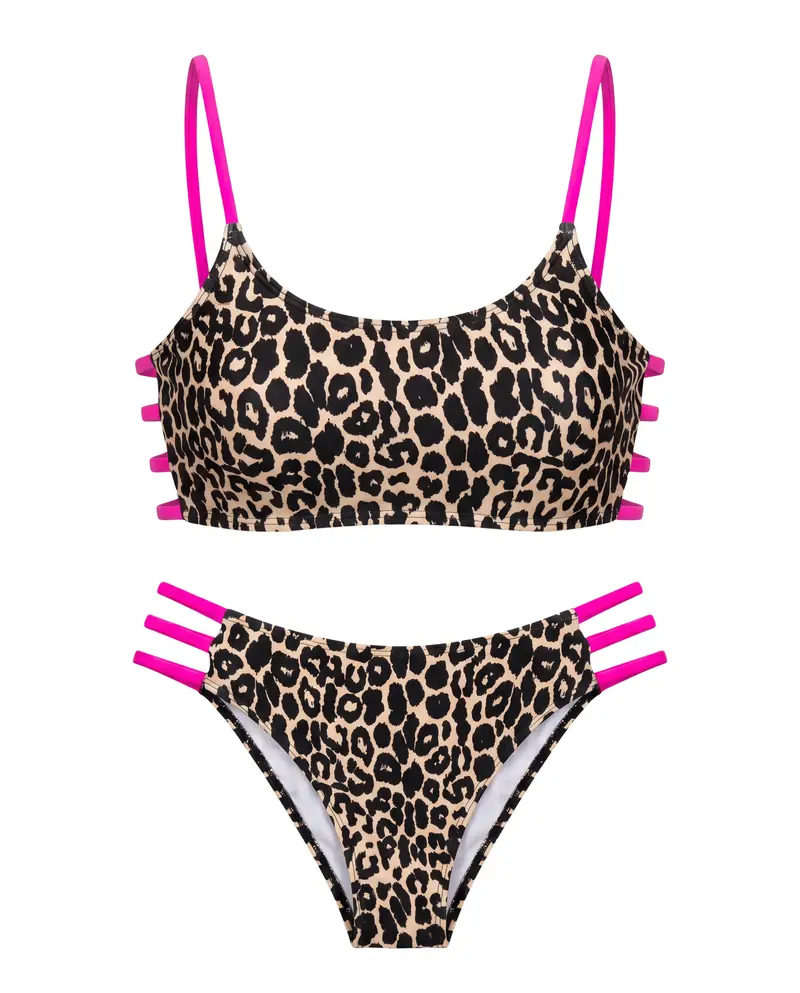 Leopard Triangle Bikini