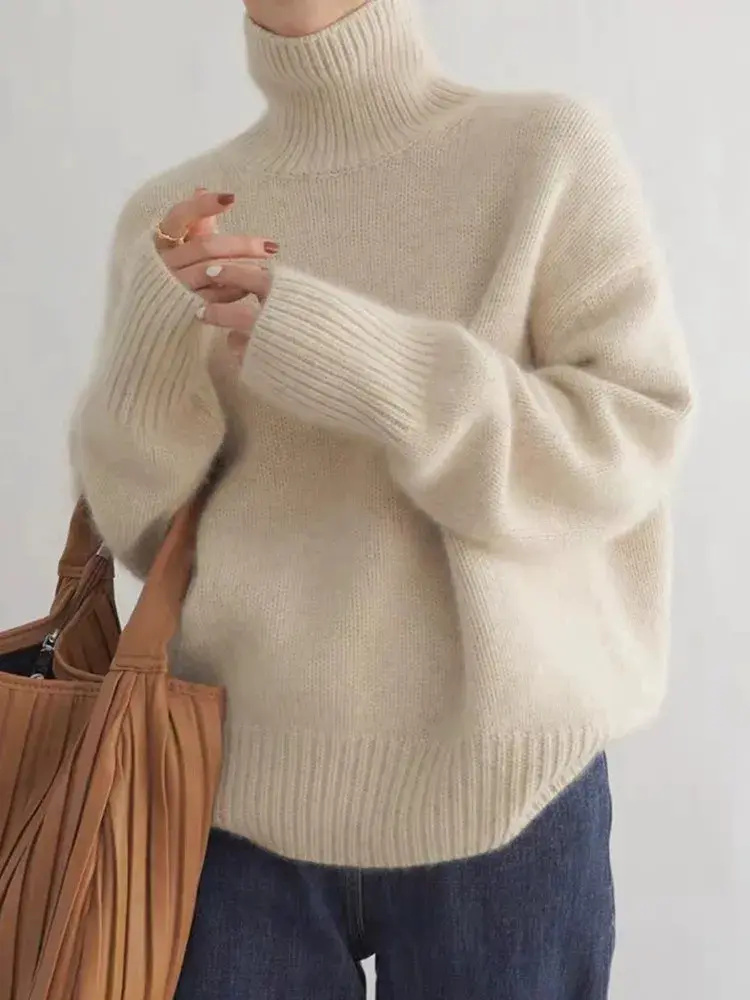 Lilian™ | Wool Turtleneck Sweater