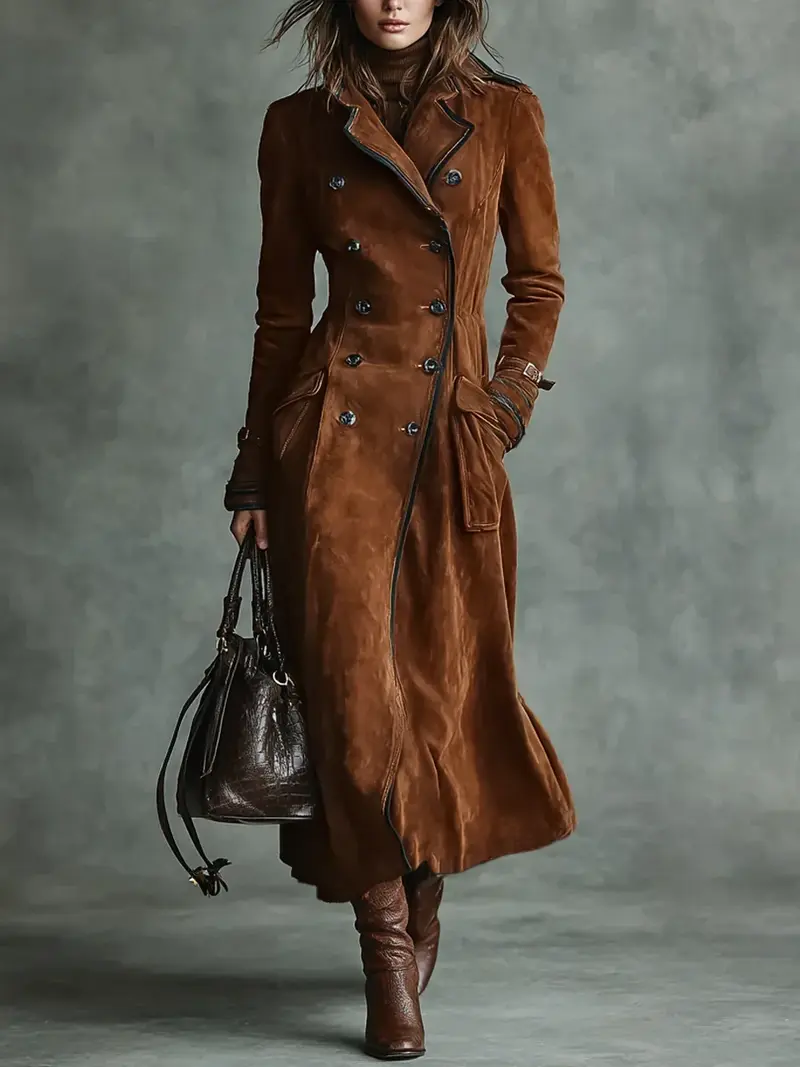 Lina | Warmer Damen Wintermantel zeitlos elegant
