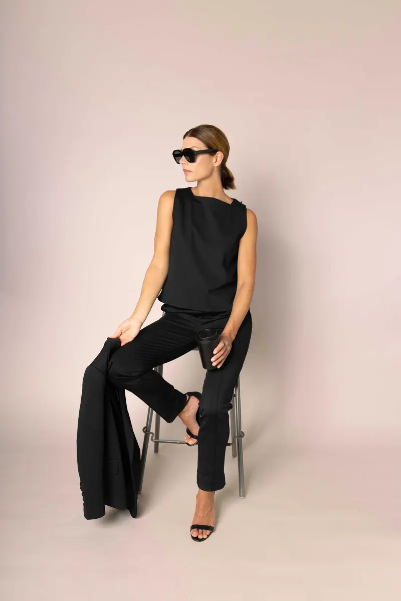 LINEA TOP - black