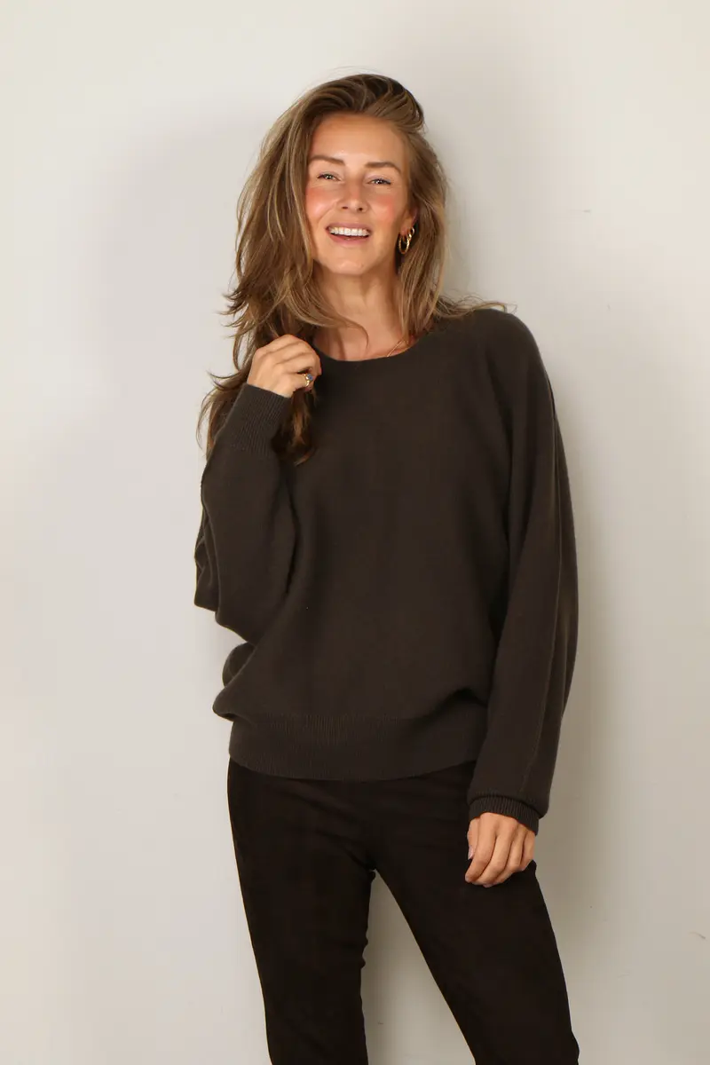Lisa Yang - Sweater - Haily - Dark Fren