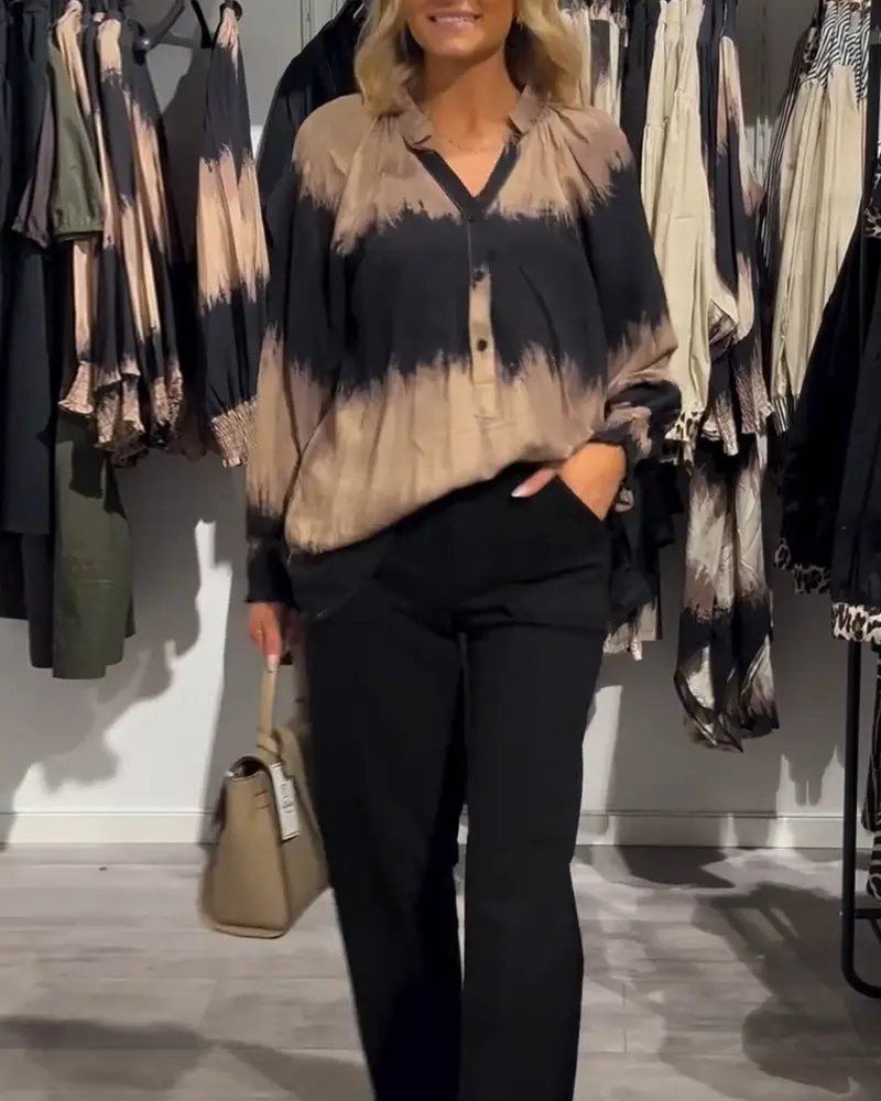 Lorraine | Bluzka damska taliowana z guzikami, elegancka i odpowiednia