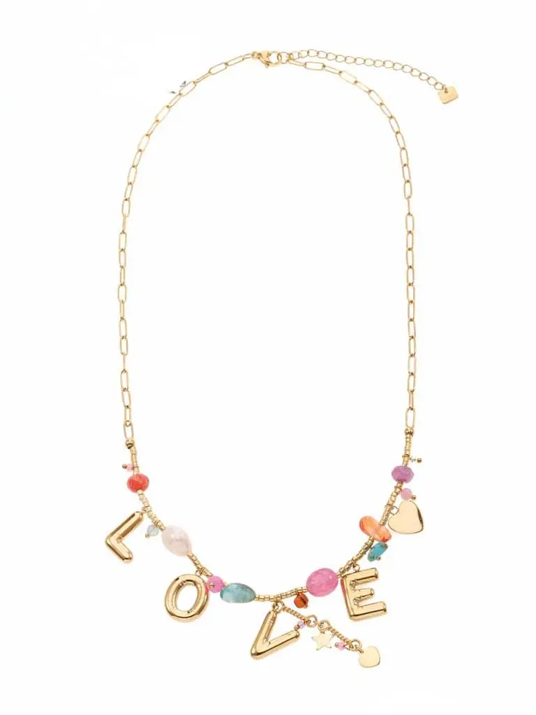LOVE ketting goud