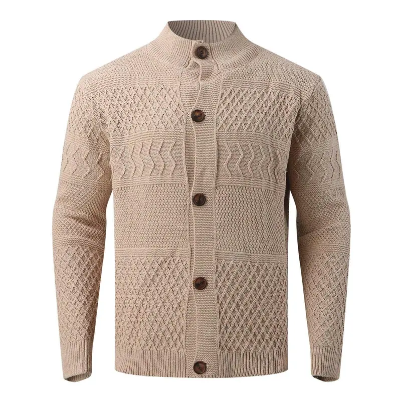 Luuk Winterweste | Warmer Cardigan mit trendigem Knopfverschluss