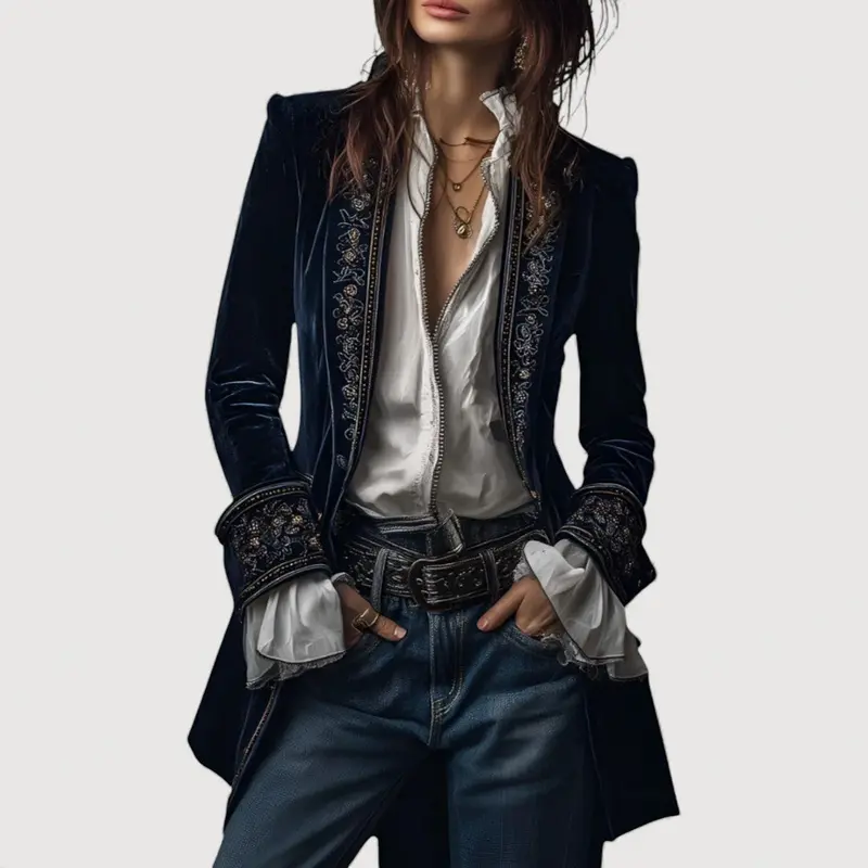 LYDIA – CHIC VELVET JACKET