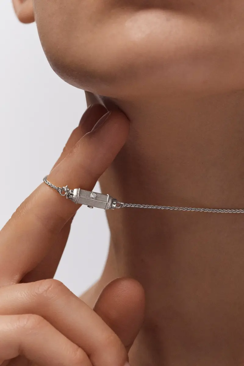Marie Lichtenberg - Ketting - Diamond Micro Coco - White Gold