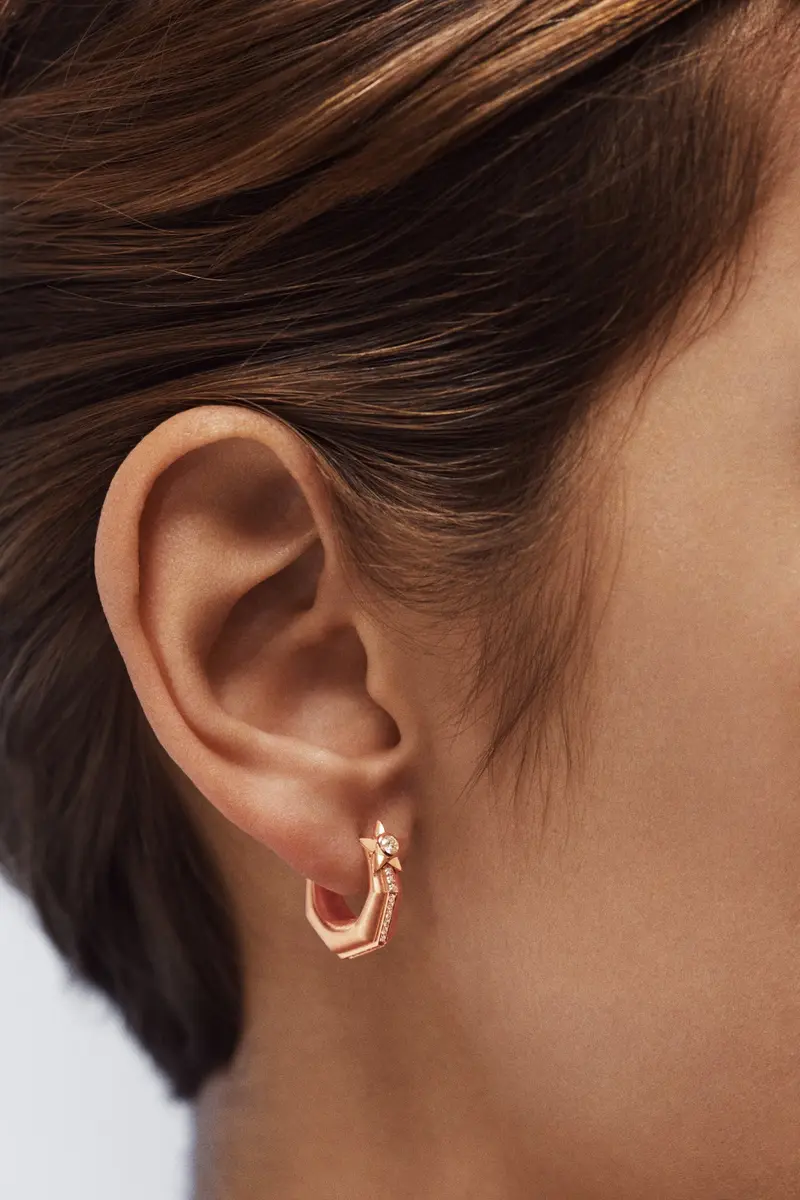 Marie Lichtenberg - Oorbel - Baba Small - Rose Gold