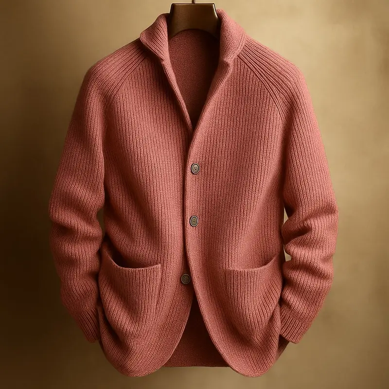 Mason Light Button-Up Knit Cardigan