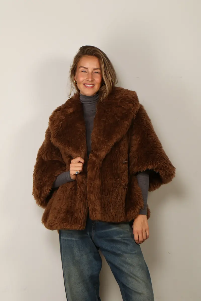 Max Mara - Cape - Accorta - Brown