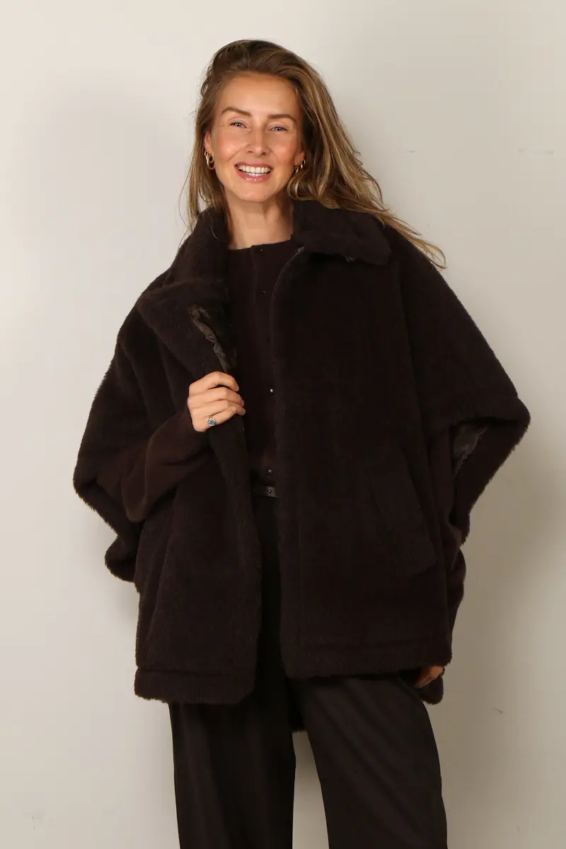 Max Mara - Cape - Tebe1 - Brown
