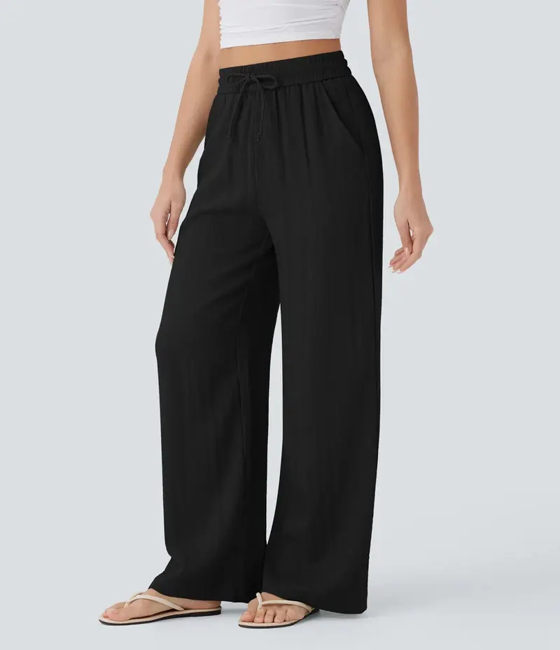 Maya™ | High-Waisted Wide-Leg Pants
