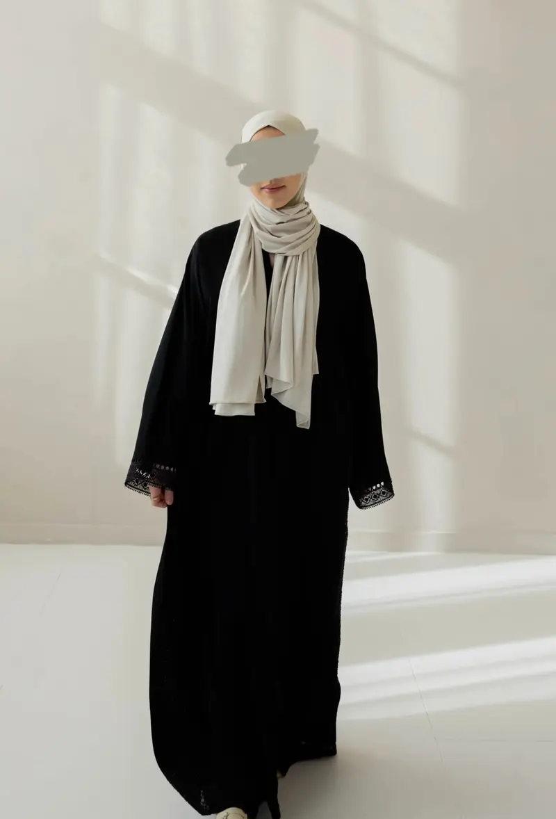 MEDINAH ABAYA - MIDNIGHT BLACK