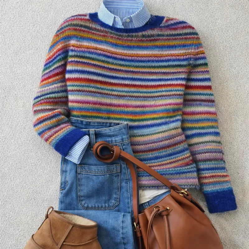 Megan™| Heritage Nordic Knit Jumper