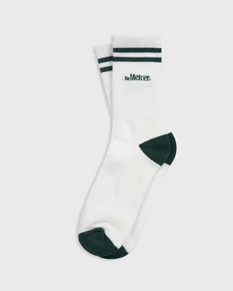 Mercer amsterdam sokken white/green