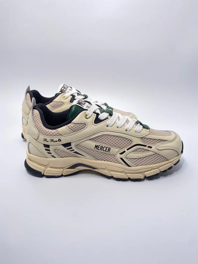 Mercer sneaker The Re-Run 102 off-white-groen