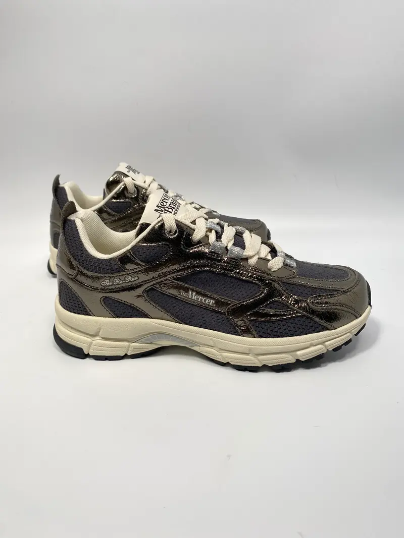Mercer sneaker The Re-Run Cracked Army green