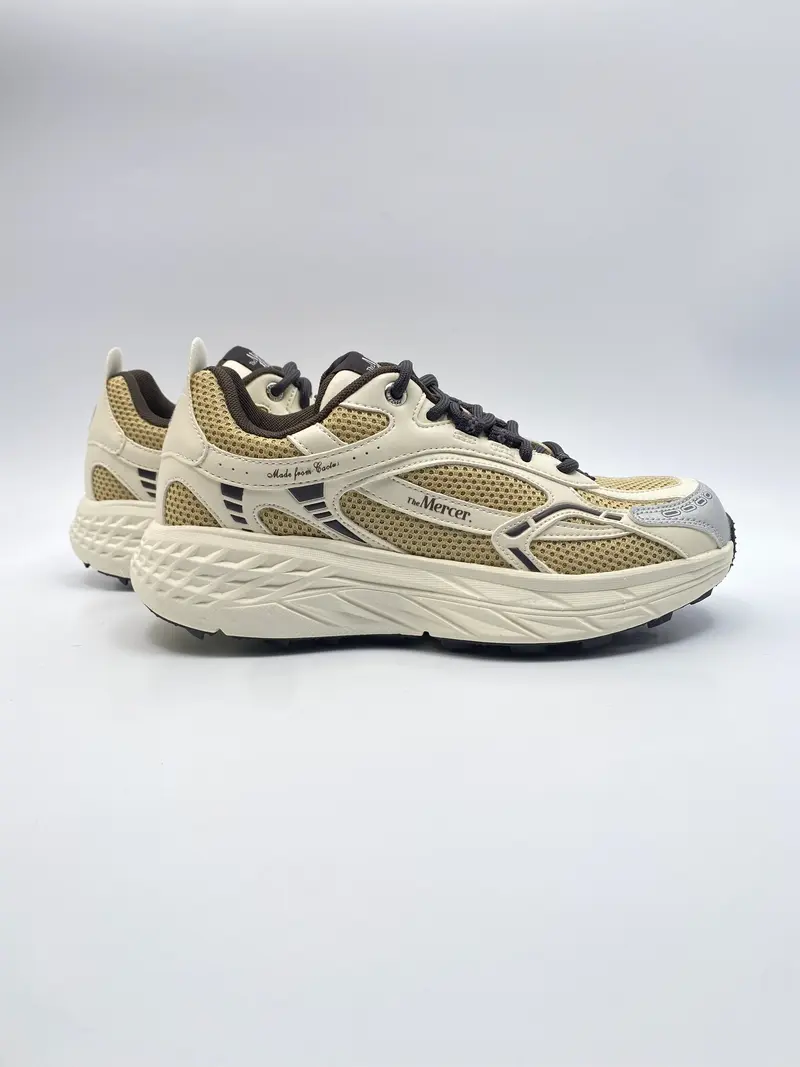 Mercer sneaker The Re-Run max Cactus 156 White/ Cognac