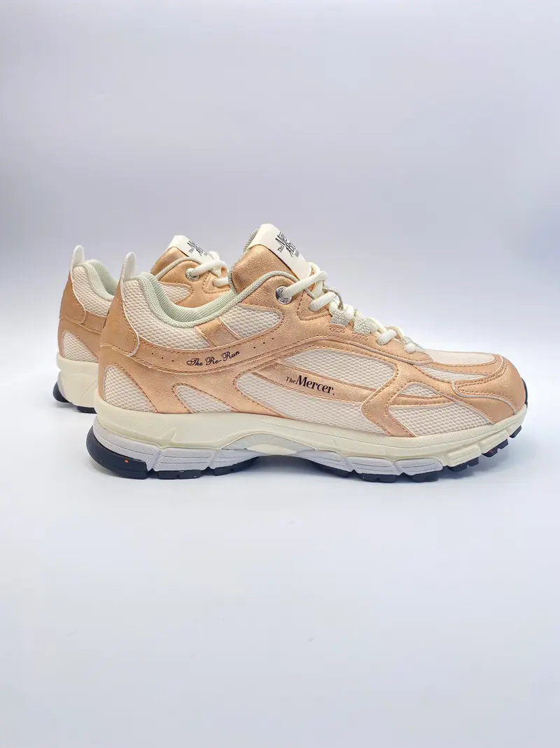 Mercer sneaker The Re-Run metallic pink