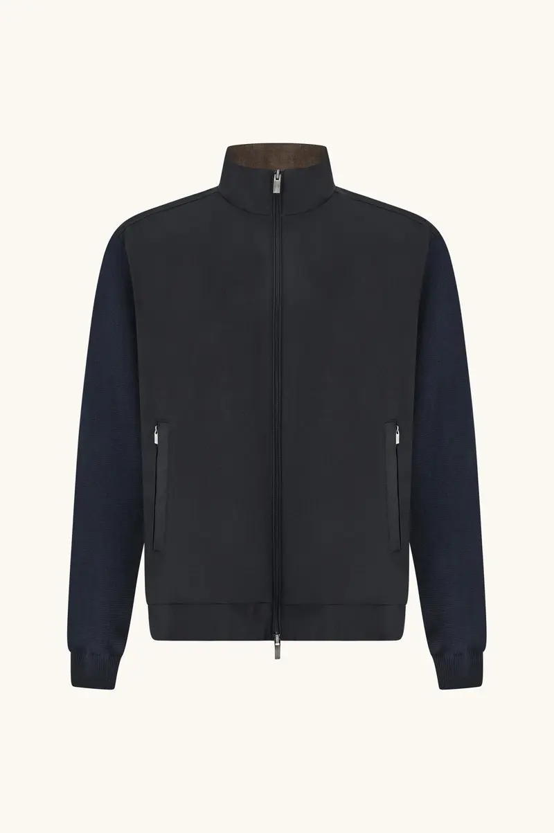 Merino Extrafine Hybrid in Loro Piana 16311249 - Donkerblauw